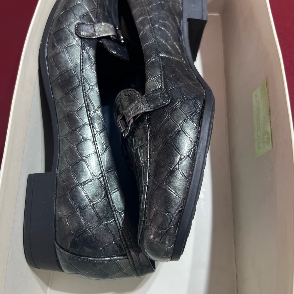 Calvin Klein Metallic Black 👞 Leather